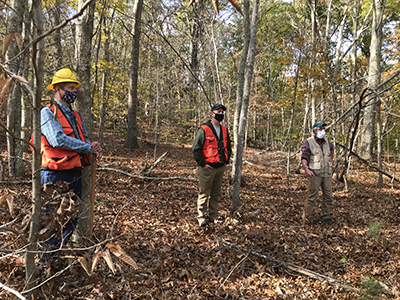 Partners at the SNE Oak ASCC Workshop Field Visit