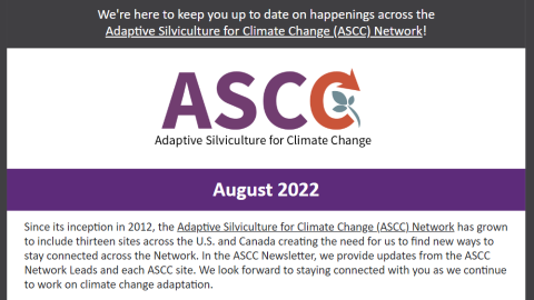 ASCC Network Newsletter, August 2022